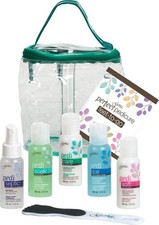 Gena Feet-To-Go At Home Pedicure Kit   Foot Spa Pedi Kit, 6 Piece Set, N/A
