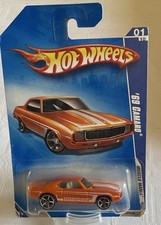 Hot Wheels 1969 Camaro Orange Muscle Mania 09 NEW!