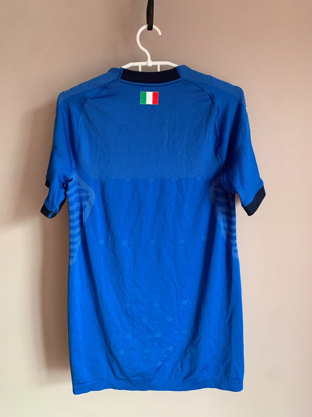 Italy 2017/2018 Home Football Shirt Puma Player Issue Soccer Jersey Size L thumbnail 2