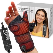 Wrist  Thumb Heating Pad for Arthritis and Carpal Tunnel Relief, Hand Heatin...