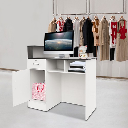 Front Desk Reception Counter for Checkout, Reception Counter W/a ...