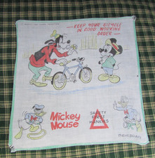 Vintage Retro Taschentuch Taschentuch Kinder Kind Kids R23 Disney 1965
