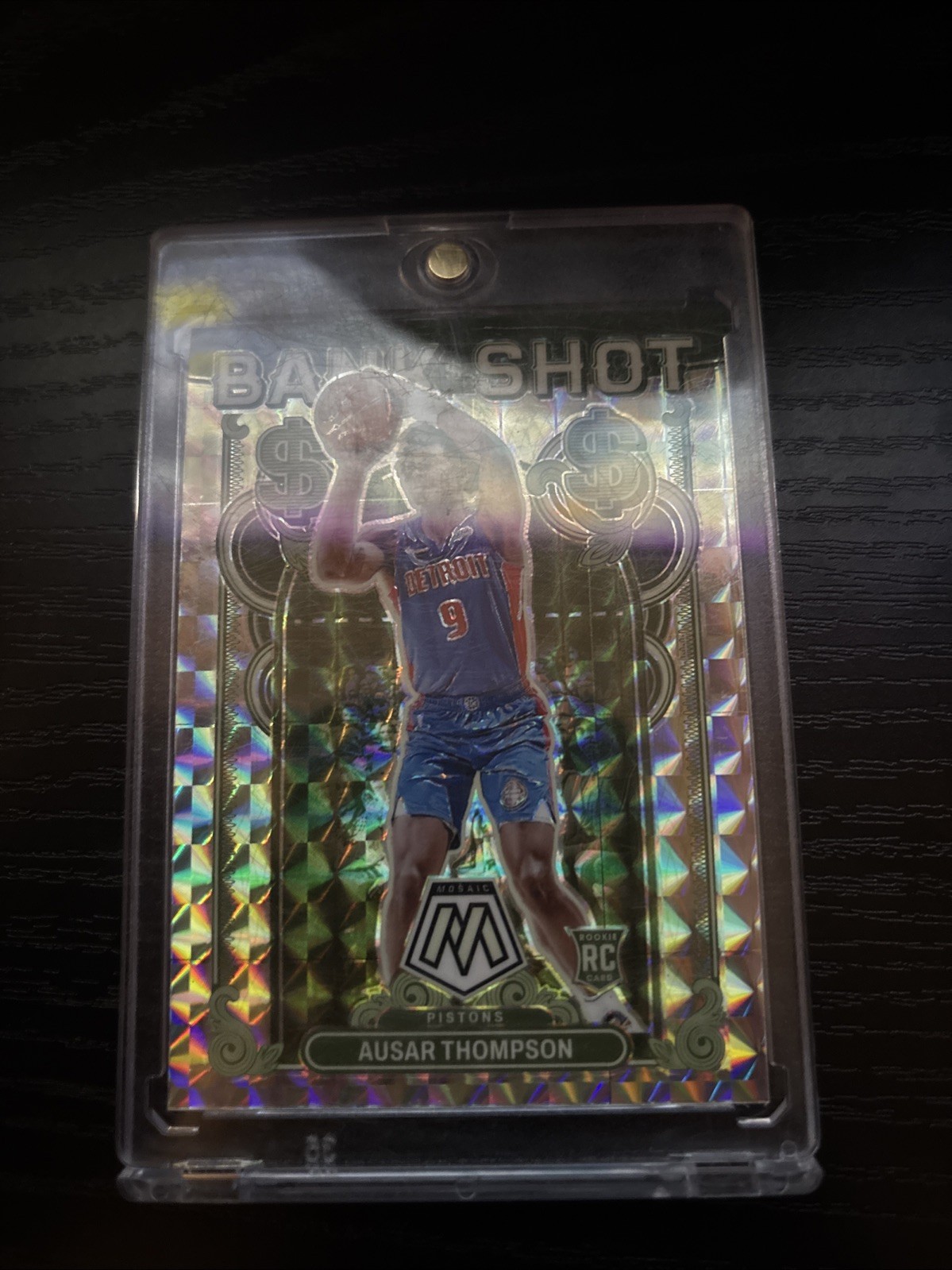 2023-24 Panini Mosaic - Bank Shot Fast Break Prizm #7 Ausar Thompson (RC)
