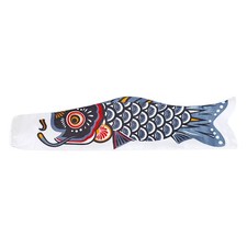 Carp Wind Party Decor Flag Koinobori Carp Windsock Banner Garden Fish for Yard