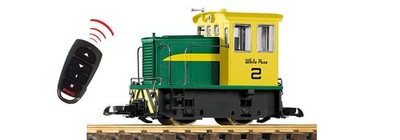 Piko 38514 G Scale WP&YR 25-Ton Diesel 2 Battery R/C w/Sound