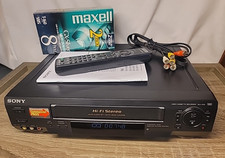 Sony SLV-N50 VCR Video Cassette Recorder VHS Player w/ Remote  Manual