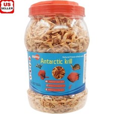 Freeze-Dried Krill Shrimp Fish Turtles Nutrient-Rich Omega-3 Protein 100g New