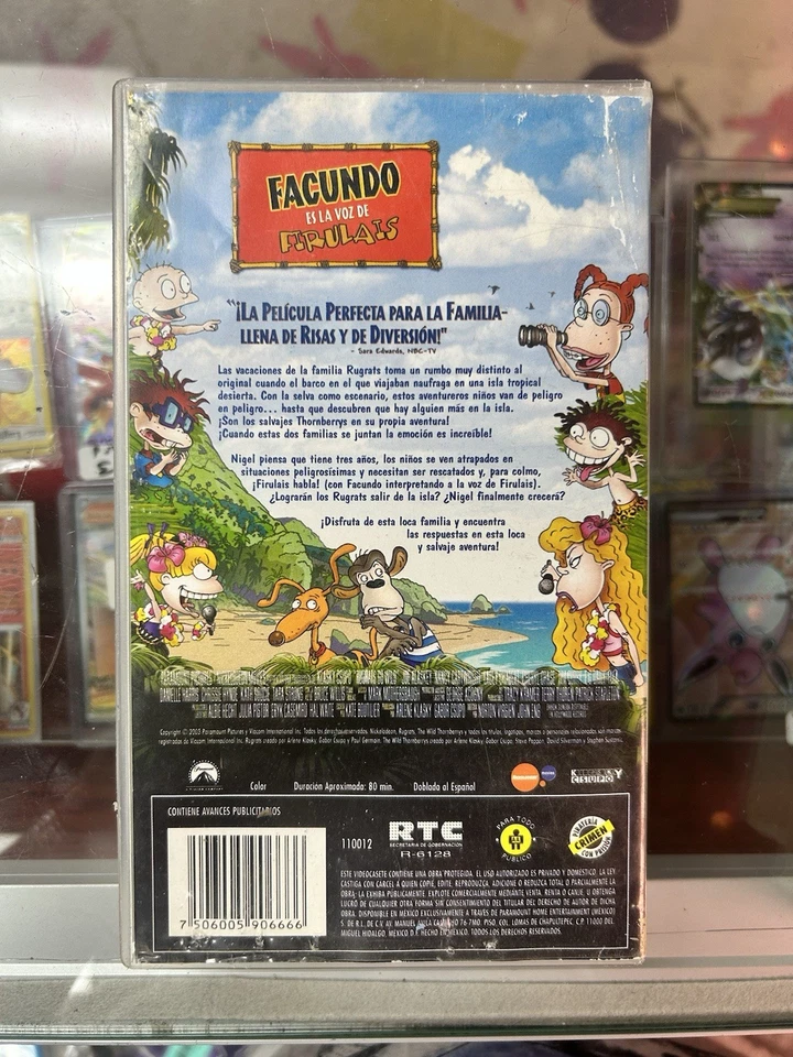 NICKELODEON  RUGRATS GO WILD [SPANISH] VHS MOVIE 80 MINUTOS 2003 - Image 2 of 4