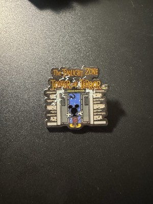 Disney The Twilight Zone Tower of Terror Service Elevator Mickey Mouse Pin
