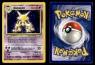 Alakazam 1/102 Holo Rare Base Set Unlimited Pokemon Card