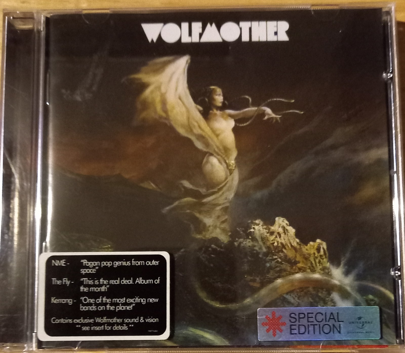 WOLFMOTHER Eponymous Self titled Special Edition rock CD album VG/VG