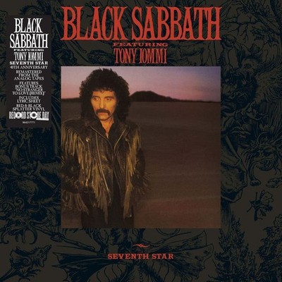 Black Sabbath Featuring Tony Iommi - Seventh Star - LP Album RSD RE Red