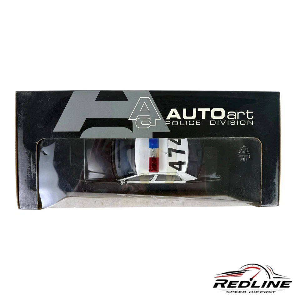 🔥🔥🔥AUTOart 1998 Ford Crown Victoria LAPD Police Car 1:18 AH🔥🔥🔥 - Image 3 of 4