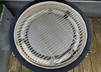 B&Q Good Home Sagami Kamado Wärmeabweiser Set Up Indirect Low & Slow And Smokin
