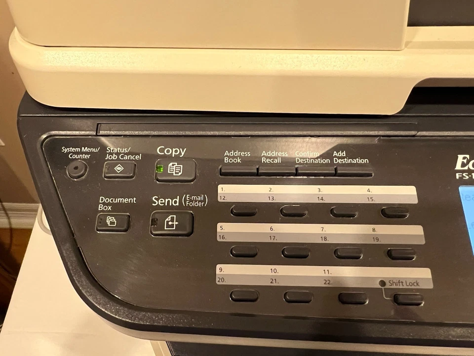 Kyocera FS-1028MFP/DP Monochrome All-in-One Printer Scan Copy Multifunction - Image 3 of 4