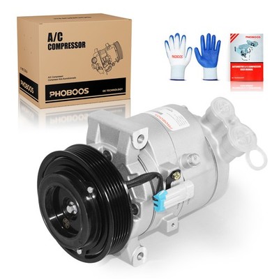 PHOBOOS A/C Compressor with Clutch For Chevrolet Camaro 2010-2015 1.8L CO-22258C