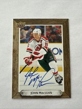 2024/25 ENGRAINED ICONS HOCKEY BEEHIVE AUTO John MacLean DEVILS