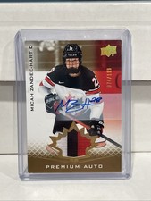 Micah Zandee-Hart 074/199 Auto Patch 2021 Team Canada Juniors New York PWHL