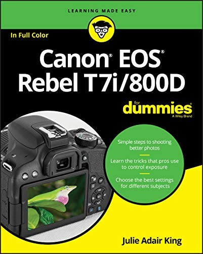 Canon EOS Rebel T7i/800D For Dummies King Paperback John Wiley & Sons - Image 5