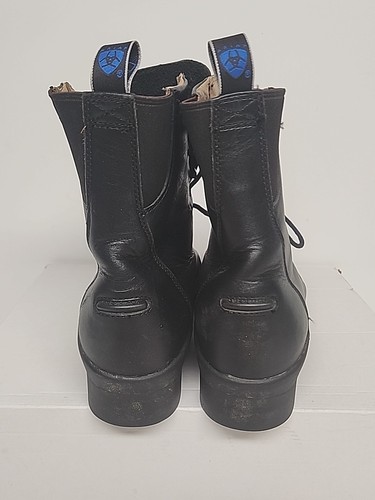 Ariat Cobalt XR Work Motorcycle Riding Black Boots Size 9.5D Style 66301 Nice - Picture 3 of 11