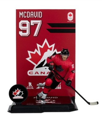 Connor McDavid (Olympics Team Canada) NHL 7'' Figur McFarlane Sportspicks