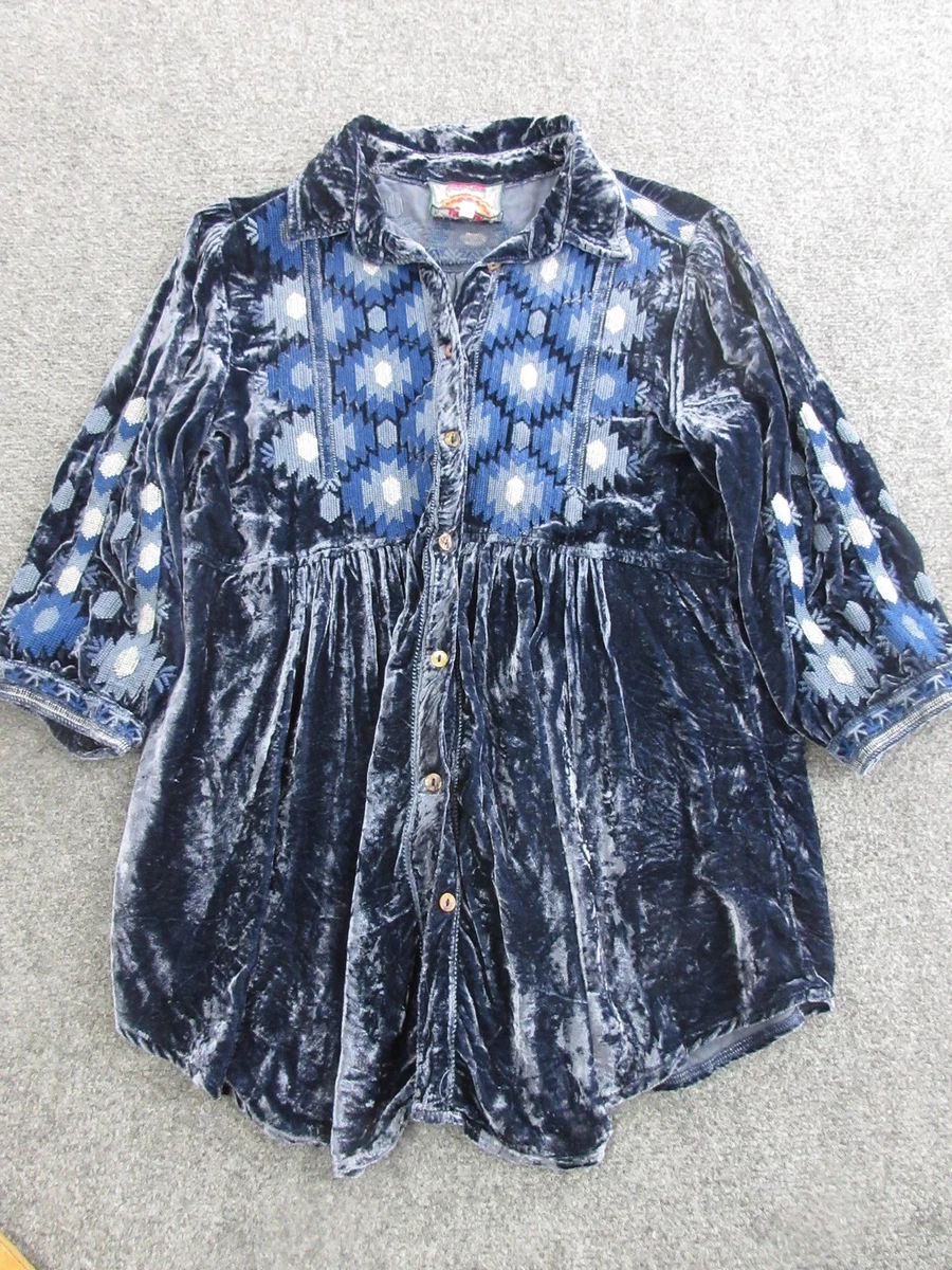 Blue Velvet Shirt Dresses for sale | eBay