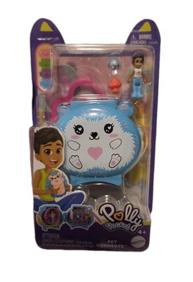 Polly Pocket Hedgehog-Themed Pet Connects Playset With Accessories NEW