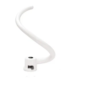 Durable Metal Spiral Coated Dough Hook Attachment for KitchenAid 6QT Stand Mixer