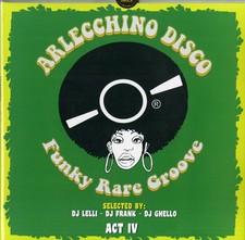 "Arlecchino Disco: Funky Rare Groove Vol.4 Compilation" 2 Vinyl Set Afro Cosmic
