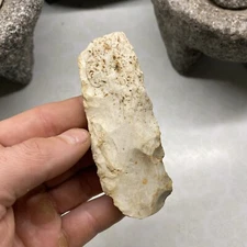 MLC s4016 Flint Celt Spade Knife Blade Arrowhead Monroe Co Illinois Artifact