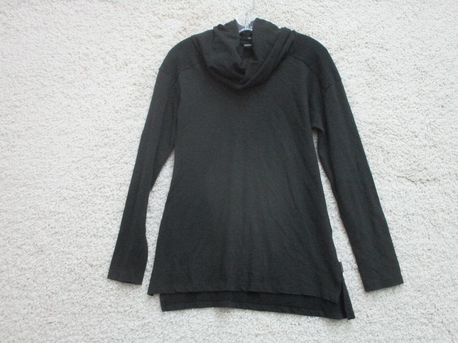 Columbia Sweater Medium Adult Black Pullover Cowl Neck Stretch Modern Fit Womens