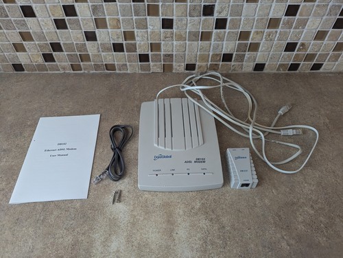 DARE DB102 ETHERNET ADSL MODEM W/CABLES URR1-39