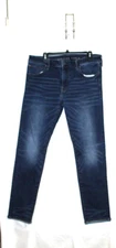 american eagle skinny jeans airflex mens 36x31 measured broken in