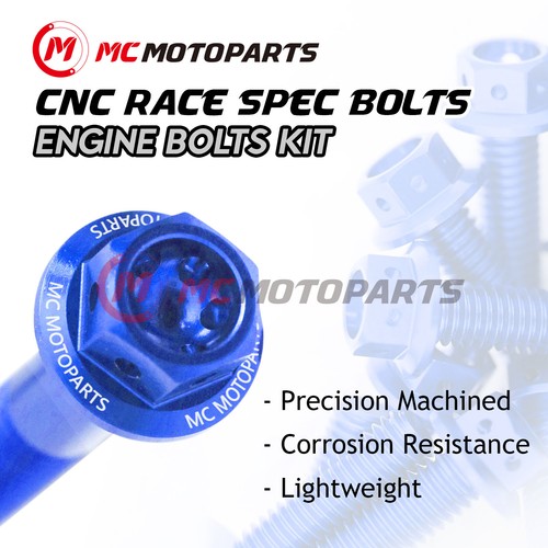 CNC Engine Bolts Screw Kit Set For Yamaha MT-07 2014-2022 21 20 19 18 17 16 15 - Picture 3 of 12