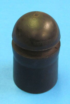 Vintage Rubber Insulator Made By Continental Rubber Works