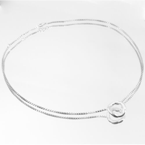 CADENA PLATA CÍRCULO ABIERTO CRISTOFLE 7.8G PLATA 925 (DSP006685) - Imagen 2 de 5
