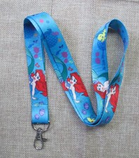 New 10 Pcs cartoon princess Lanyard Key chain Phone Card Badge Holder