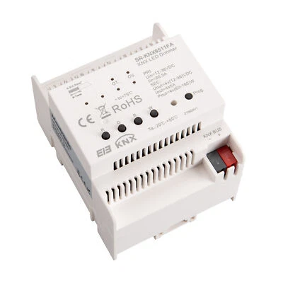 Din-Rain KNX Controller SR-KNX9511FA RGBW 12-36V DC 4CH 5A - Bild 1 von 4