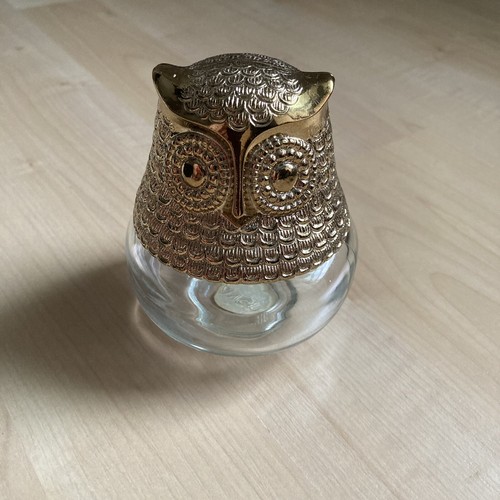 Vintage 1970s Avon Owl Jar Empty