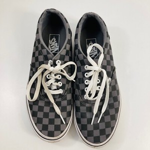 mens checkered vans with laces