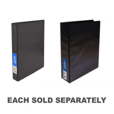 Bantex A4 3D-Ring insert Binder Attractive Long Lasting Polypropylene Black