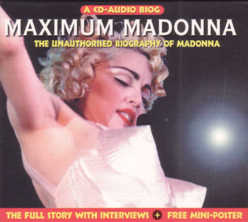 Rare disque photo CD Maximum Madonna (The Unauthorised Biography Of) - Photo 1/2