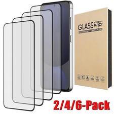 For Samsung Galaxy S24 FE Clear Tempered Glass Screen Protector Guard Saver