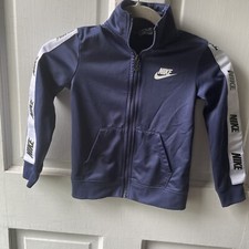 Kids Nike Track Jacket Small P CH Navy. Zip