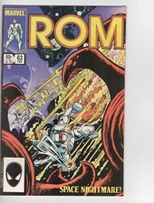 Rom #63 VF to VF+ Space Nightmare Marvel Copper NICE! 1985
