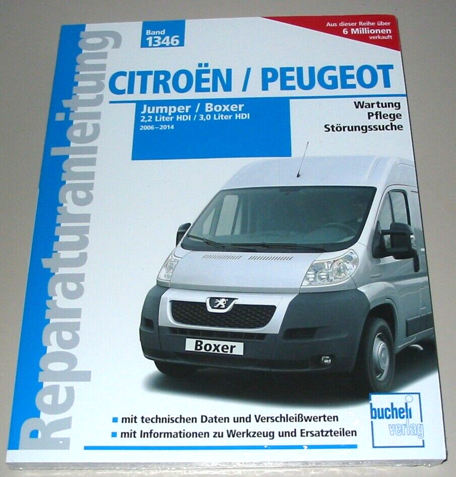Citroen Jumper Peugeot Boxer 2006-2014 Reparaturanleitung 1346 Buch Reparatur - Image 16