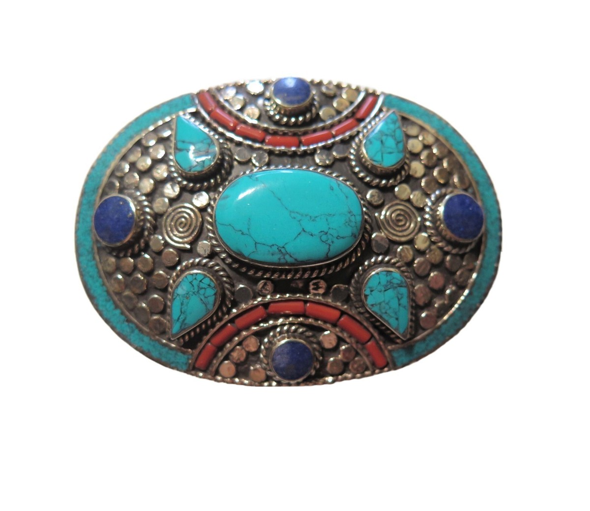 Shaped Belt / Turq Stones Women main image 4