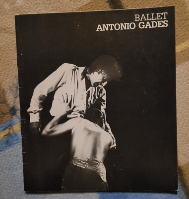 PROGRAMM BALLETT ANTONIO GADES PALAIS DES CONGRES 1985