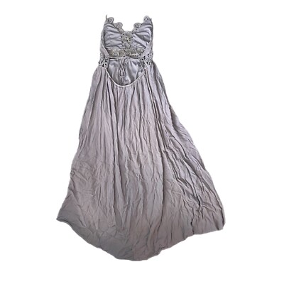 Stella Luce purple halter maxi dress size large | eBay