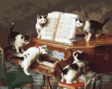 Ideyka Painting by Numbers kit Music pause KHO4343